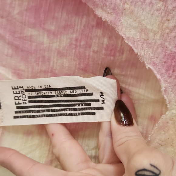 Free People Tie Dye Tee Dress - Picture 5 of 8